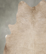 Champagne X-Large Brazilian Cowhide Rug 6'11"H x 5'10"W #B31149 by Hudson Hides
