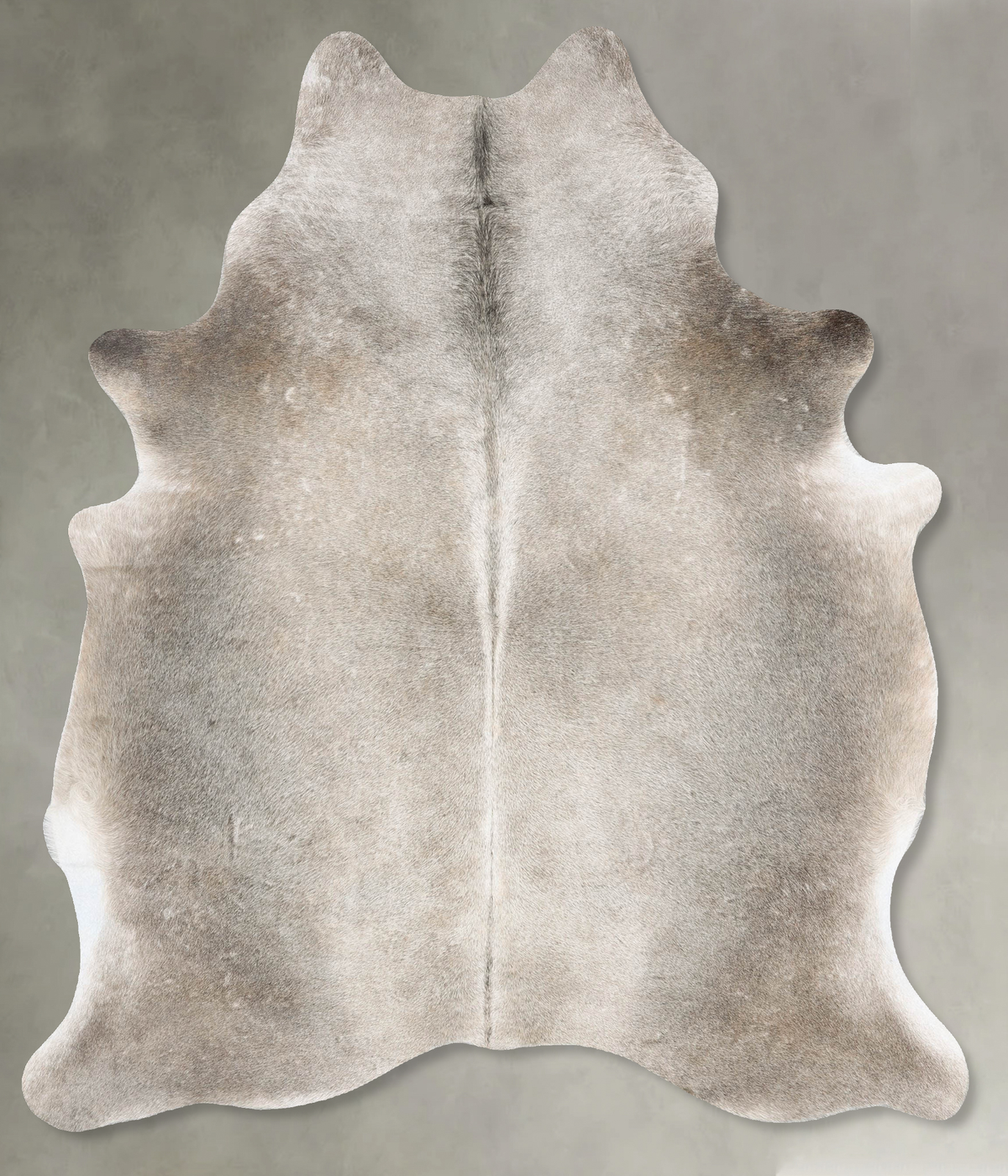 Grey with Beige Cowhide Rug #B31150