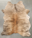 Light Brindle Large Brazilian Cowhide Rug 6'11"H x 5'1"W #B31154 by Hudson Hides