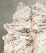 Light Brindle X-Large Brazilian Cowhide Rug 7'2"H x 5'9"W #B31157 by Hudson Hides