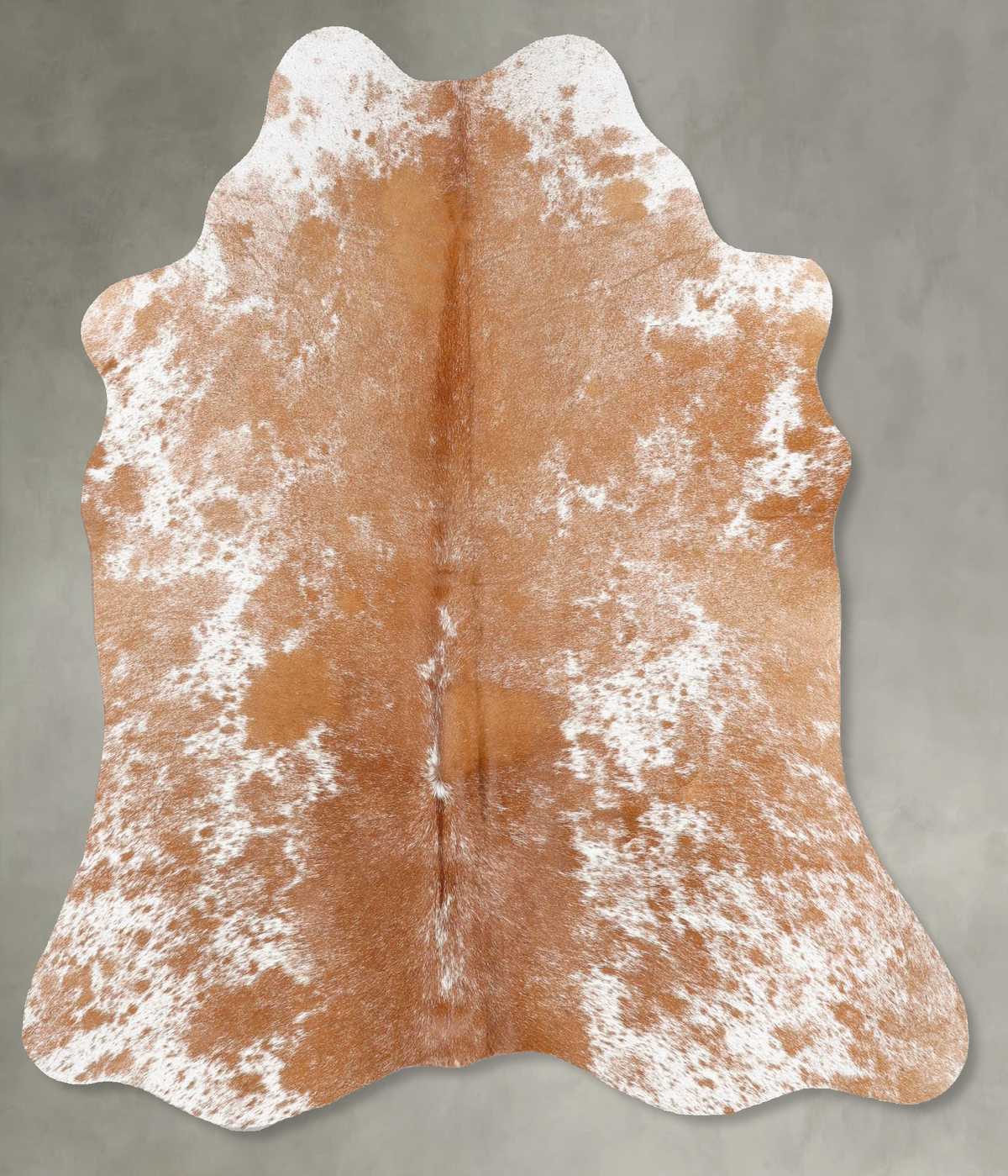 Salt and Pepper Brown Cowhide Rug #B31160