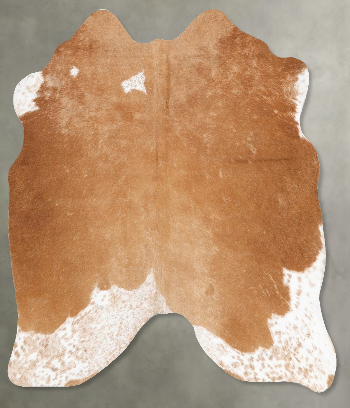 Beige and White Cowhide Rug #B31164