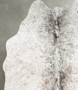 Salt and Pepper Brown Medium Brazilian Cowhide Rug 4'6"H x 4'0"W #B31168 by Hudson Hides
