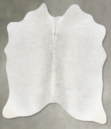 Medium Grey Medium Brazilian Cowhide Rug 5'5"H x 4'10"W #B31170 by Hudson Hides