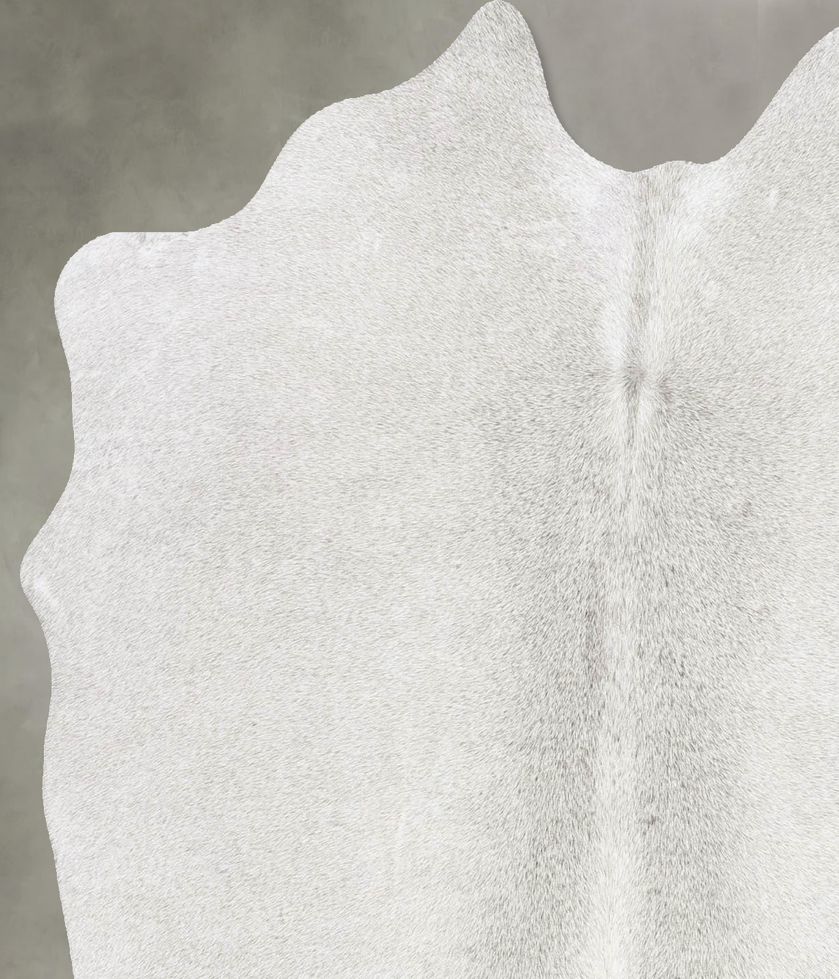 Medium Grey Medium Brazilian Cowhide Rug 5'5"H x 4'10"W #B31170 by Hudson Hides