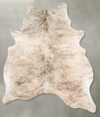 Light Brindle X-Large Brazilian Cowhide Rug 7'9"H x 6'0"W #B31175 by Hudson Hides