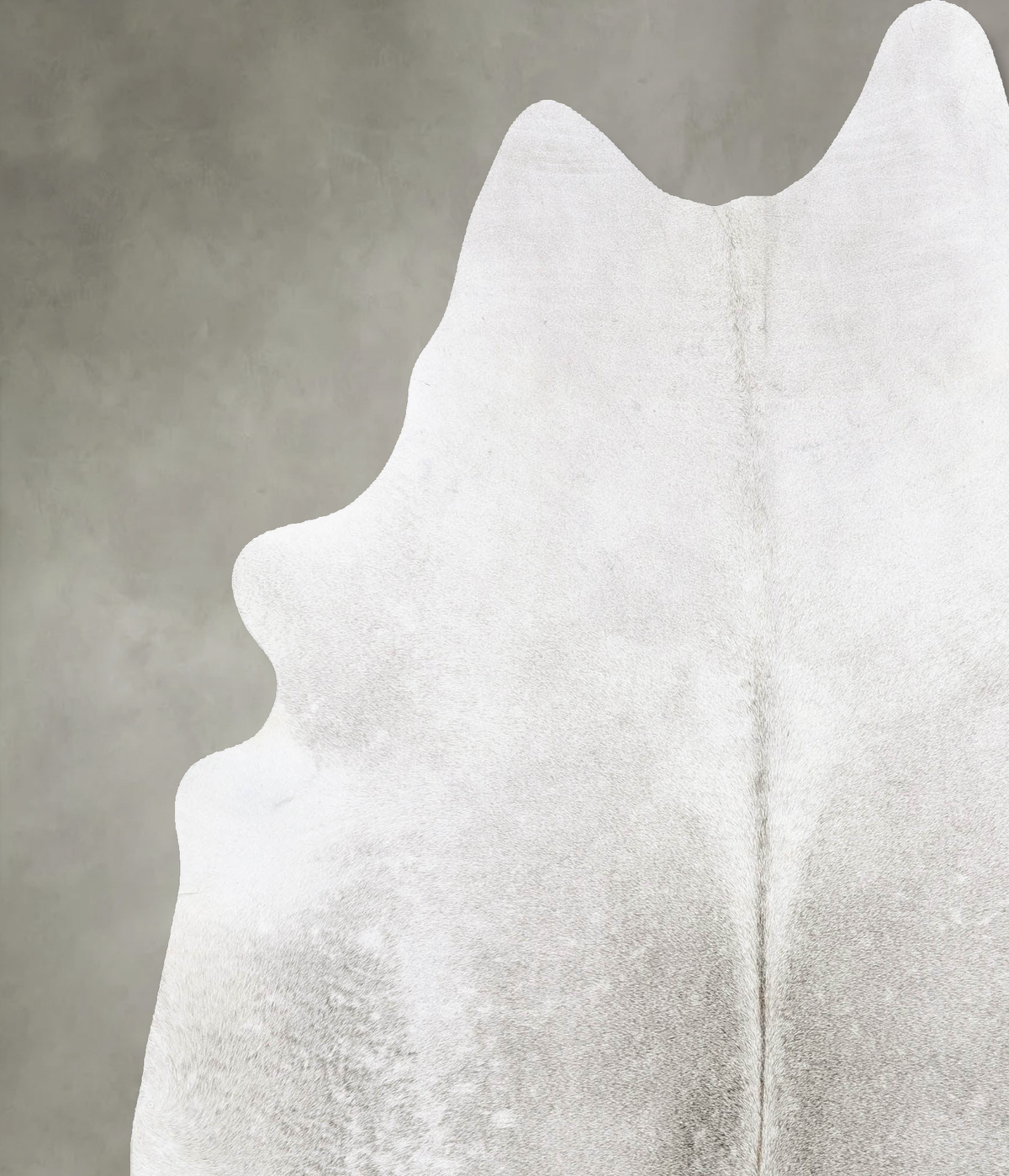 Medium Grey XX-Large Brazilian Cowhide Rug 7'8"H x 6'8"W #B31185 by Hudson Hides