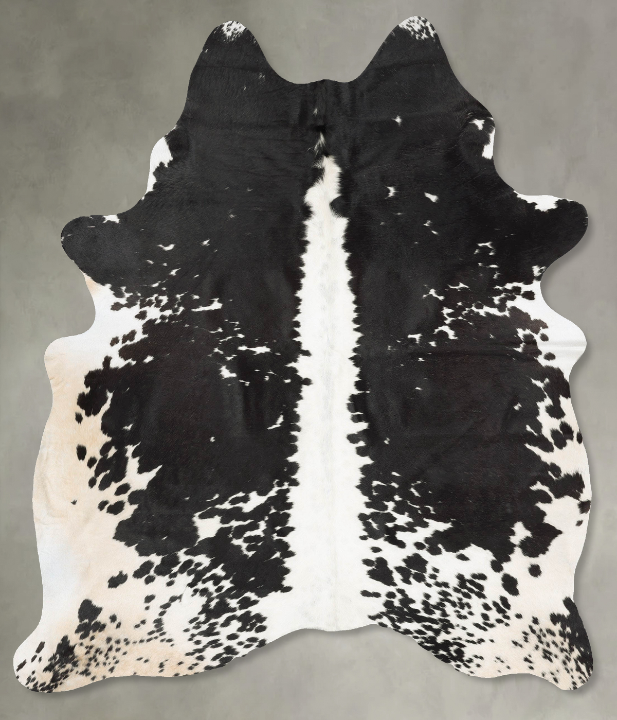 Black and White Cowhide Rug #B31199