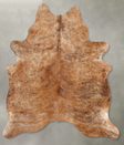 Medium Brindle Large Brazilian Cowhide Rug 6'7"H x 5'8"W #B31211 by Hudson Hides