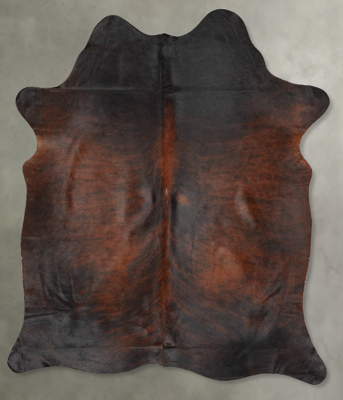 Dark Brindle Cowhide Rug #B31218