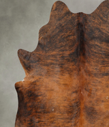 Medium Brindle X-Large Brazilian Cowhide Rug 6'10"H x 6'6"W #B31220 by Hudson Hides