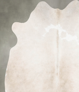 Taupe Large Brazilian Cowhide Rug 5'10"H x 5'9"W #B31221 by Hudson Hides