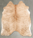 Light Brindle Large Brazilian Cowhide Rug 5'11"H x 5'5"W #B31222 by Hudson Hides