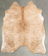 Light Brindle Large Brazilian Cowhide Rug 5'11"H x 5'5"W #B31222 by Hudson Hides