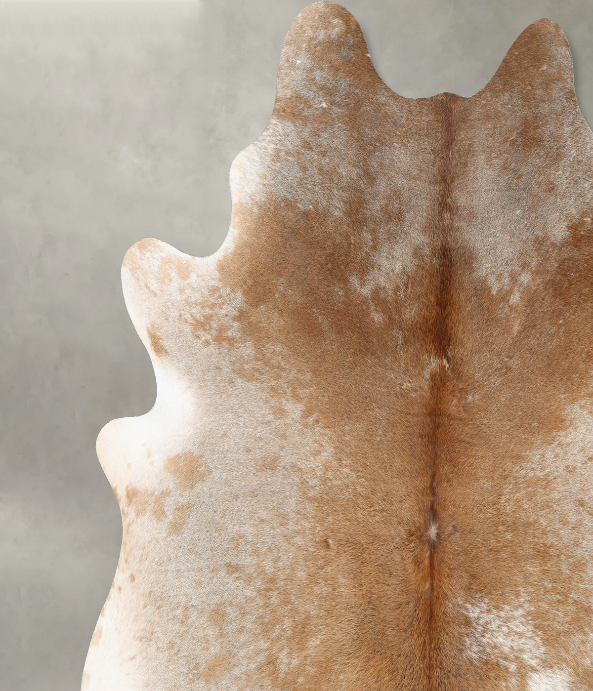 Light Caramel XX-Large Brazilian Cowhide Rug 7'10"H x 7'1"W #B31232 by Hudson Hides