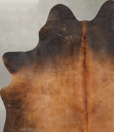Warm Caramel Large Brazilian Cowhide Rug 6'4"H x 4'11"W #B31236 by Hudson Hides