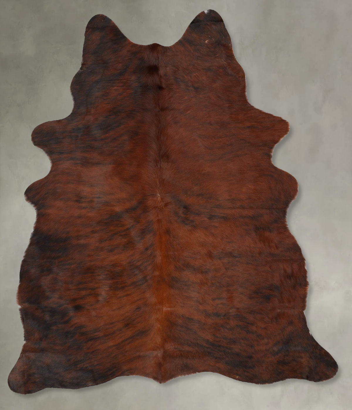 Dark Brindle Cowhide Rug #B31237
