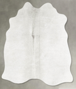Medium Grey Medium Brazilian Cowhide Rug 4'8"H x 3'7"W #B31242 by Hudson Hides