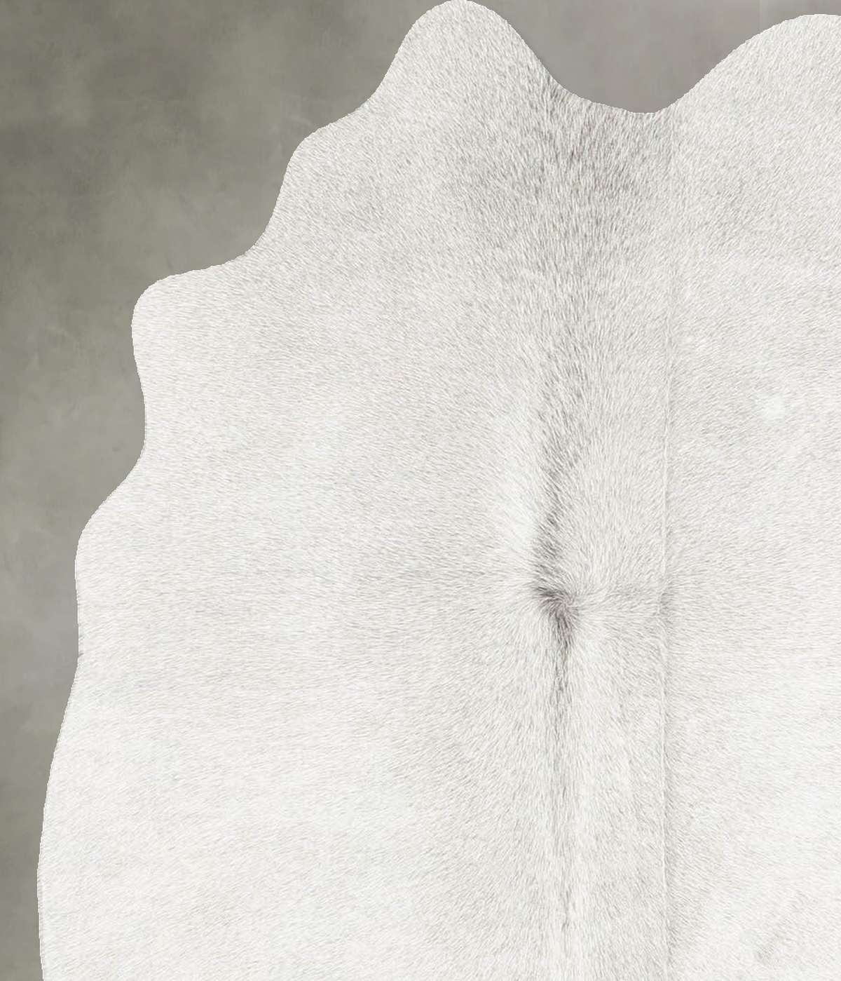 Medium Grey Medium Brazilian Cowhide Rug 4'8"H x 3'7"W #B31242 by Hudson Hides