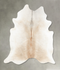 Grey with Beige XX-Large Brazilian Cowhide Rug 7'6