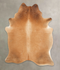 Solid Brown X-Large Brazilian Cowhide Rug 8'0