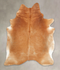 Solid Brown X-Large Brazilian Cowhide Rug 7'8