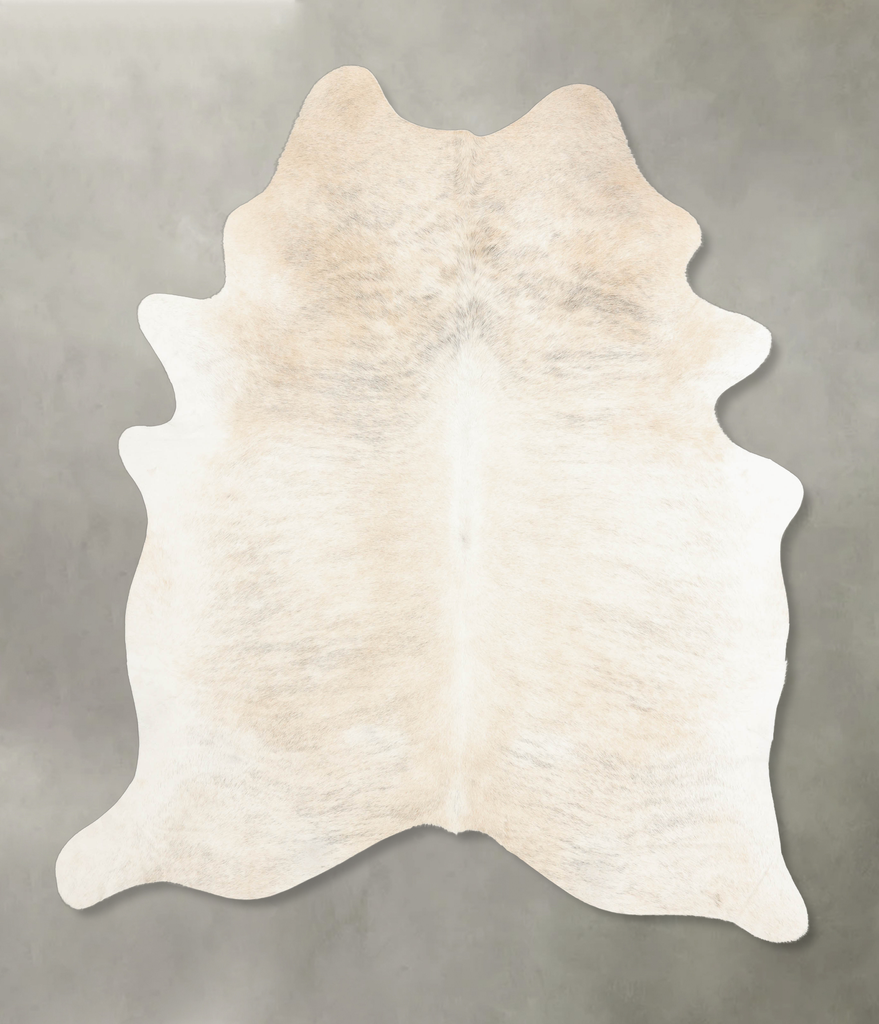 Light Brindle X-Large Brazilian Cowhide Rug 7'8"H x 6'2"W #B3285 by Hudson Hides