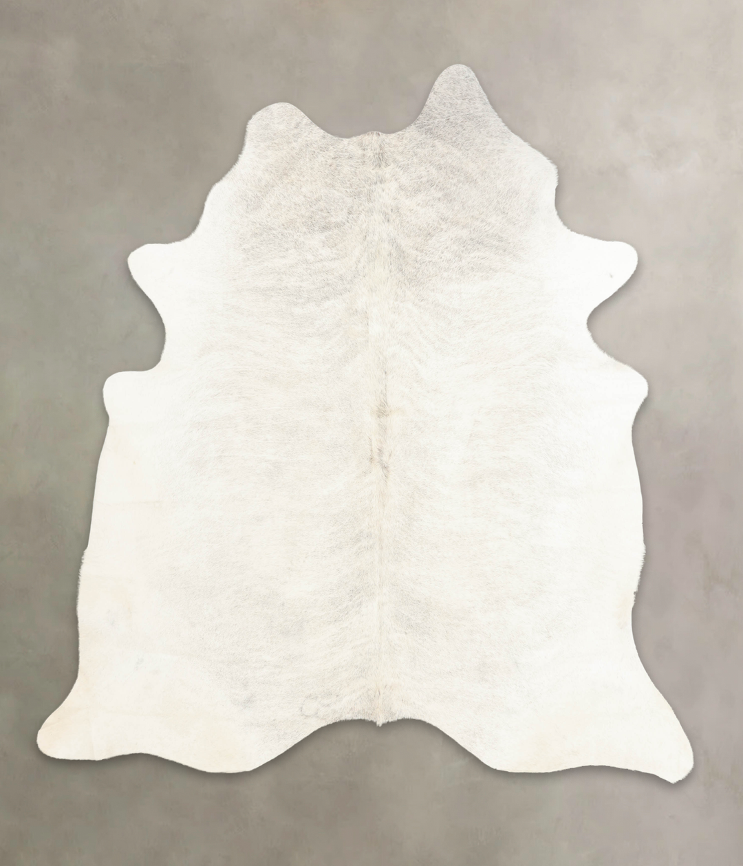 Grey Brindle XX-Large Brazilian Cowhide Rug 7'7"H x 6'9"W #B3431 by Hu