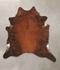 Medium Brindle XX-Large Brazilian Cowhide Rug 7'9
