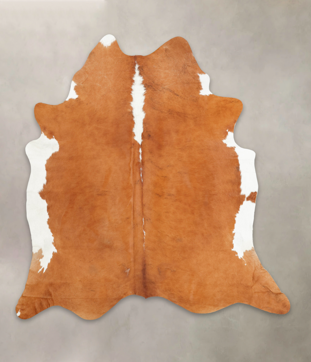 Hereford XX-Large Brazilian Cowhide Rug 7'9"H x 7'4"W #B3542 by Hudson