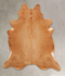 Solid Brown X-Large Brazilian Cowhide Rug 7'5