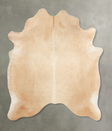 Palomino Large Brazilian Cowhide Rug 6'10"H x 5'10"W #B3647 by Hudson Hides
