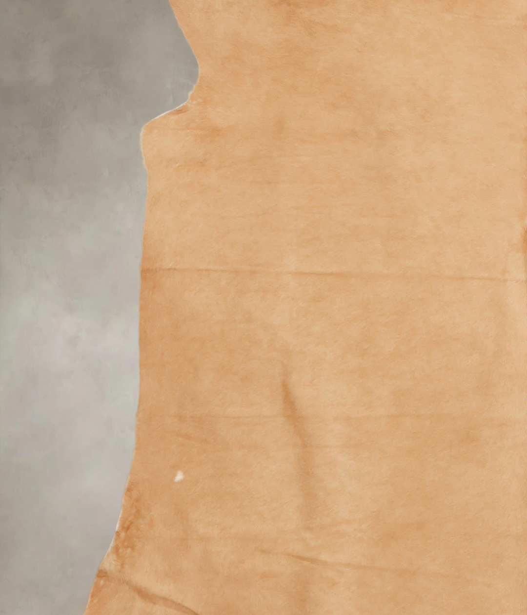 Beige X-Large Brazilian Cowhide Rug 6'3"H x 6'9"W #B3668 by Hudson Hid