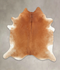 Solid Brown XX-Large Brazilian Cowhide Rug 7'7