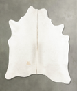 Light Grey X-Large Brazilian Cowhide Rug 6'9"H x 6'2"W #B3951 by Hudson Hides
