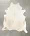 Champagne XX-Large Brazilian Cowhide Rug 8'0