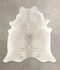 Grey with Beige X-Large Brazilian Cowhide Rug 7'4