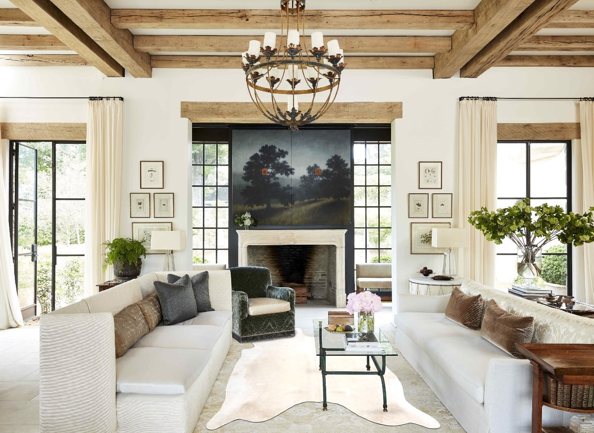 Palomino Cowhide Rug #B4156