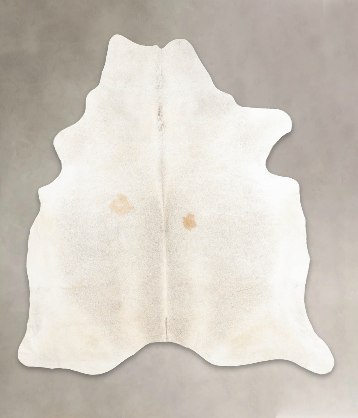 Grey with Beige Cowhide Rug #B4193