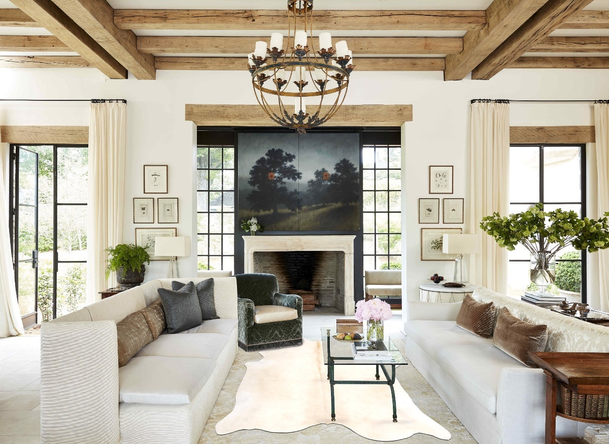 Palomino Cowhide Rug #B4287