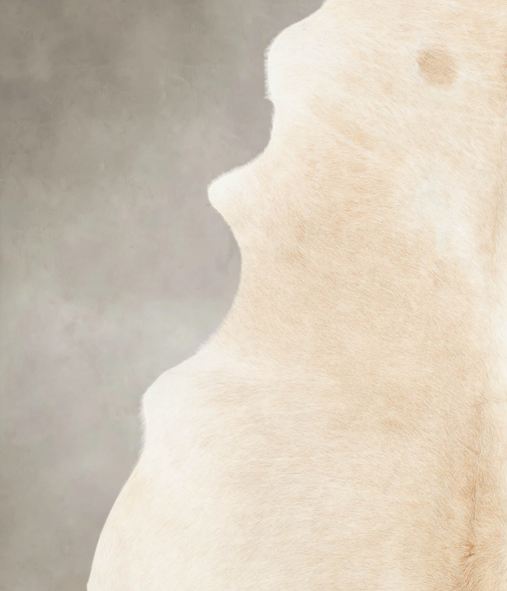 Palomino X-Large Brazilian Cowhide Rug 7'5"H x 6'3"W #B4384 by Hudson Hides