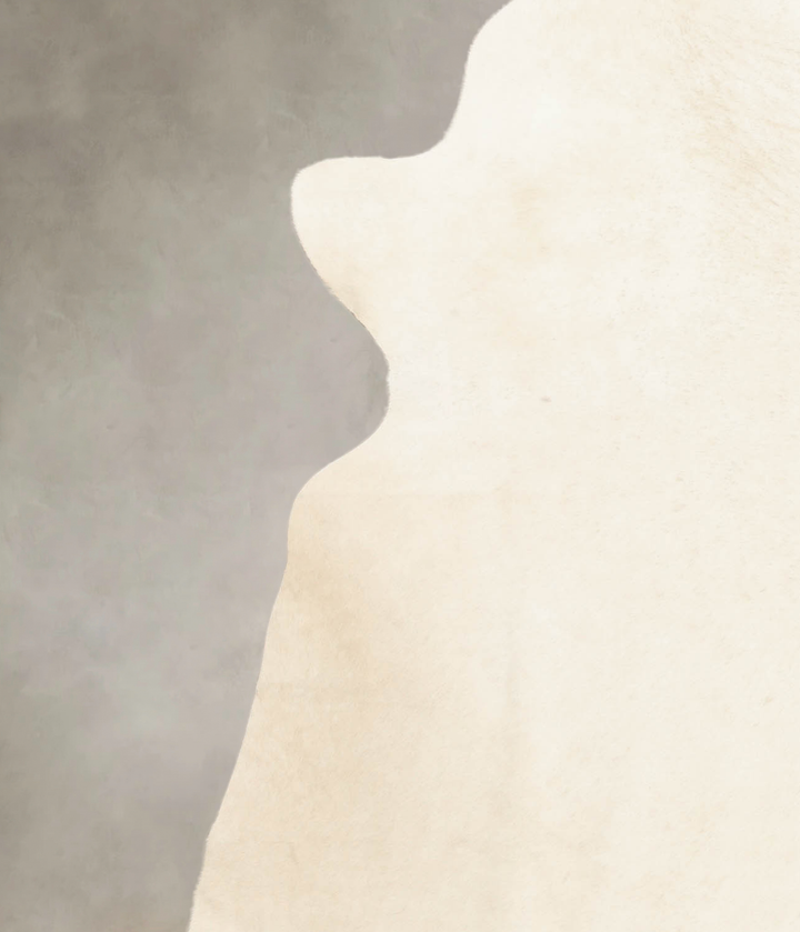 Palomino X-Large Brazilian Cowhide Rug 6'11"H x 6'8"W #B4407 by Hudson Hides