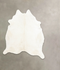 Ivory with Beige XX-Large Brazilian Cowhide Rug 8'4