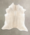 Grey with Beige XX-Large Brazilian Cowhide Rug 8'3