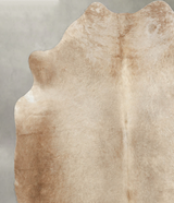 Taupe X-Large Brazilian Cowhide Rug 7'0"H x 6'8"W #B4674 by Hudson Hides