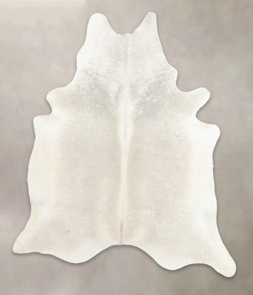 Light Grey XX-Large Brazilian Cowhide Rug 8'3"H x 6'10"W #B4707 by Hudson Hides