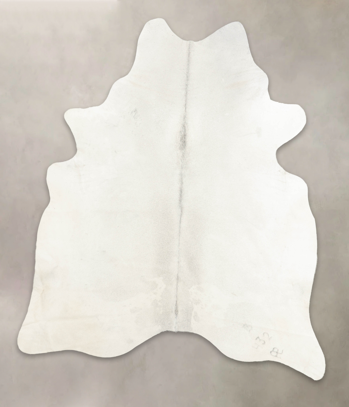 Light Grey XX-Large Brazilian Cowhide Rug 8'2"H x 6'9"W #B4708 by Hudson Hides