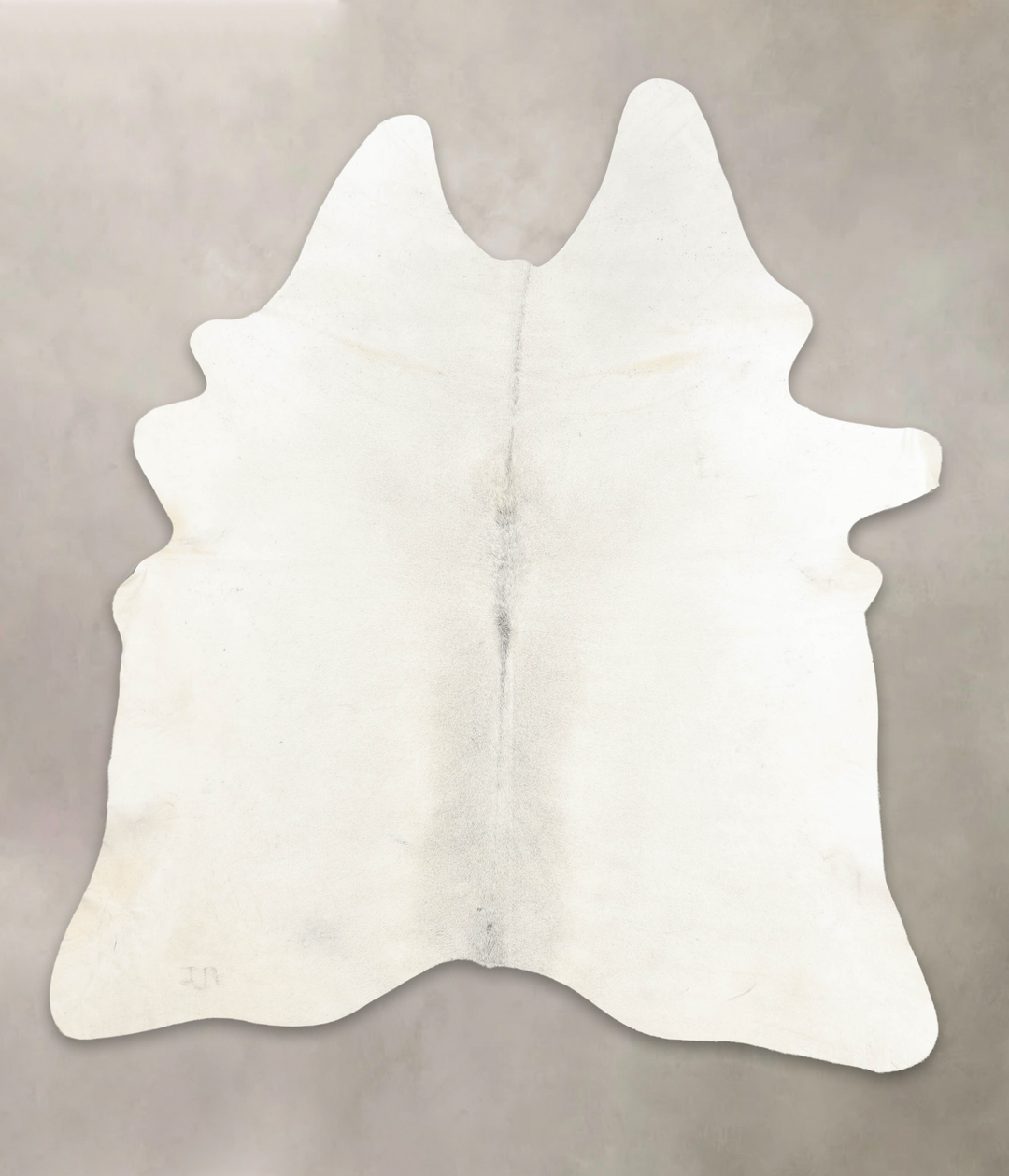 Light Grey XX-Large Brazilian Cowhide Rug 8'3"H x 7'3"W #B4758 by Huds