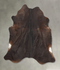 Chocolate X-Large Brazilian Cowhide Rug 7'5