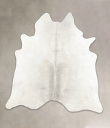 Light Grey XX-Large Brazilian Cowhide Rug 7'5"H x 7'0"W #B4931 by Hudson Hides